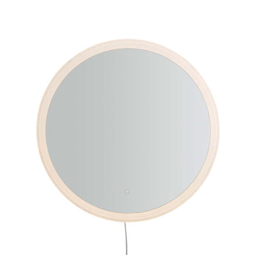 Super Star Round LED Mirror by NOVA of California – 30"L x 30"W, Glass, Silver, Model 4111728