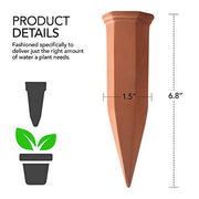 Modern Innovations 4 Pack / Terracotta / Tube Self-Watering Stakes