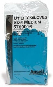 Ansell 5789016 Latex/Nitrile Blend Utility Glove, Medium (Pack of 48)