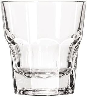 Libbey Gibraltar Rocks Glasses, Tall Rocks, 9oz, 3 7/8" Tall LIB15231