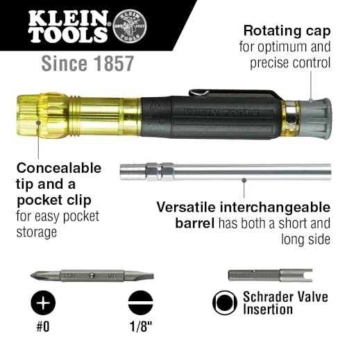 KLEIN TOOLS Kit / Nut Drivers / Black Screwdrivers