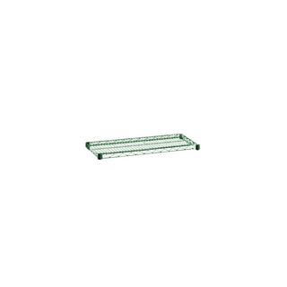 Green Epoxy Coated Steel Wire Shelf by Focus Foodservice – Metal, Green, Model FF1848G