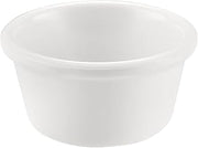CAC Melamine Ramekin White 4oz 3 1/4", Box of 12