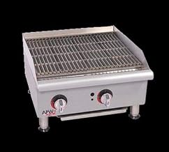 APW Wyott GCB-18I 18" Stainless Steel Charbroiler, Gas, Countertop 60,000 BTU