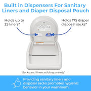 Koala Kare White Granite / 1 Changing Tables