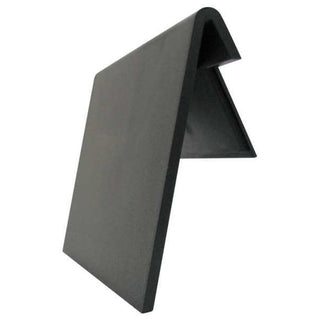 Shelf Bin Label Holder by QUANTUM STORAGE SYSTEMS – Polypropylene, Black, Model ELH445