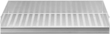 Summit Appliance SHELFKIT532 Shelving Kit, Designed For Use with Summit ALWC532 and SWC532BLBIST Wine Cellars, Stainless Steel Construction, Produce Storage Guide, Perforated Design