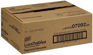 Lunchable Pepperoni Mozzarella Entree, 2.25 Ounce -- 16 per case.