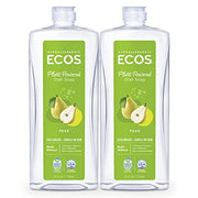 ECOS Natural Pear / 25 Fl Oz (Pack of 2) / 2 Dish Soap
