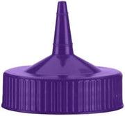 Vollrath Wide Mouth Squeeze Bottle Cap - Fits 16 32 oz Purple