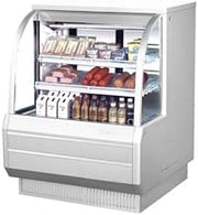 Turbo Tcdd-48-2-H Bakery or Deli Case, Refrigerated, Curved Glass, Single Duty,