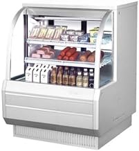Turbo Tcdd-48-2-H Bakery or Deli Case, Refrigerated, Curved Glass, Single Duty,