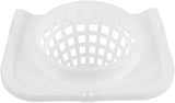 Replacement Mop Bucket Plastic Basket Drainer for Cleaning | White Liner Insert, Splash Reduction and Efficient Wringing, Universal Fit for Homes and Offices