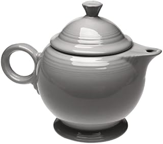 Fiesta Pearl Gray 496 44-Ounce Teapot