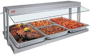 Hatco GRBW-48-120-QS 49" Buffet Warmer with Sneeze Guards