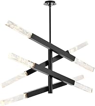 ELEGANT Lighting Ari 4-Bar Pendant in Black