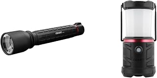Coast XP18R 3650 Lumen USB-C Rechargeable-Dual Power LED Flashlight with Pure Beam Slide Focus EAL22 1250 Lumen Rechargeable-Dual Power Dual Color Storm Proof LED Emergency Area Lantern