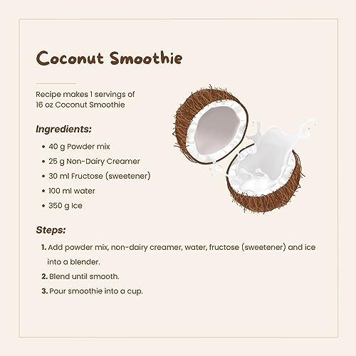 Bossen Coconut / 35.2 Ounce (Pack of 1) / 1 Bubble Tea Tapioca Pearls