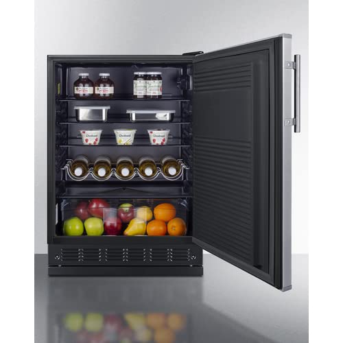 Summit Appliance Right Hand Door / Silver / 5.1 cubic_feet Categories