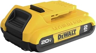 DEWALT DCB203R 20V MAX Compact 2 Ah Lithium-Ion Battery (Renewed)