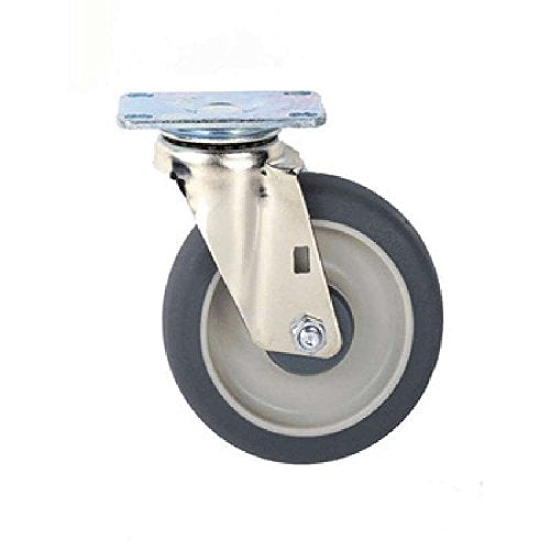 Caster Plate/Brake 6" Dia Polyurethane by METRO – Model C6PB-37280