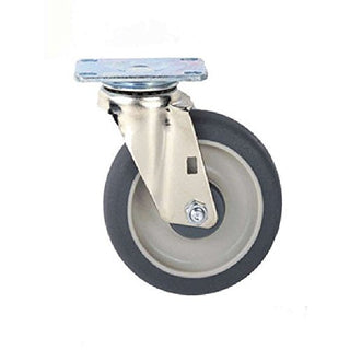 Caster Plate/Brake 6" Dia Polyurethane by METRO – Model C6PB-37280