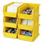 QUANTUM STORAGE SYSTEMS Yellow / 10" L x 6" W x 5" H / 277.5 cubic_inches Open Storage Bins