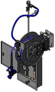 T&S Brass, B-7142-U05WS5, Hose Reel System, 3/8" ID x 50' SS Open