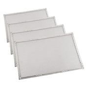 American Metalcraft 11-inch L x 16-inch W (Pack of 4) / Pizza screen / Plateado Pizza Pans & Stones
