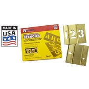 6" Numbers Stencil Set 15 pc by CH Hanson – One Size, Blend, Multi, Model 10016