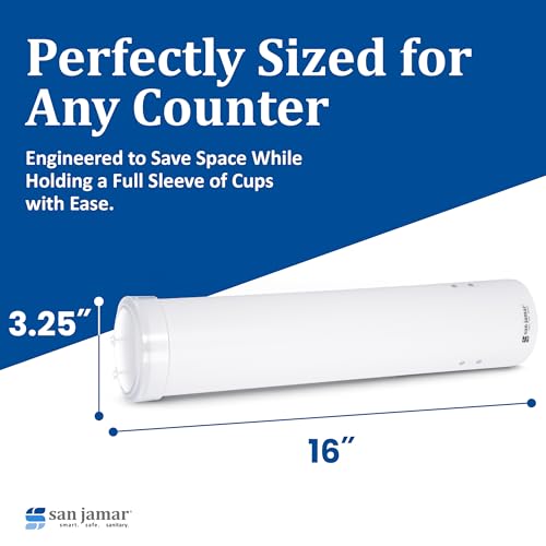 San Jamar Black / 1 / 4-10 oz Cup Holders