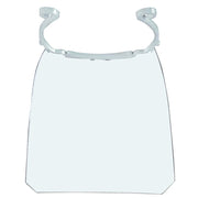 Germ Guard Visor Face Shield w/Poly Headband - 9" x 9" by San Jamar / CFS Brands – 1 Count (Pack of 1), Plastic, Clear, Model GG10001