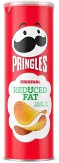 Pringles Potato Chips - 4 cans (Reduced Fat 4.9oz)