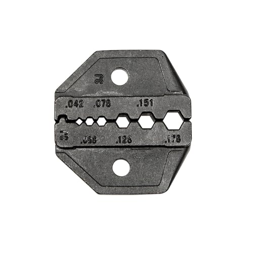 KLEIN TOOLS RG174, RG179, Belden8218, Fiber Die Set, VDV200-010, VDV212-803 / 0.042" / Black Oxide Crimpers