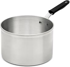 8 1/2 qt Wear-Ever® Classic Select® Aluminum Saucepan w/Hollow Silicone Handle