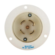 Locking Device FLANGED Inlet by Hubbell – Metal, See Image, Model 68162
