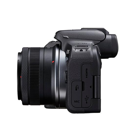EOS R10 Mirrorless Camera with RF-S 18-45mm Lens and Accs Bundle by Canon – Black, Model CAER101845-K1