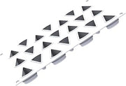 Silikomart Slice XS14 Silicone Pan for Shaping Recipes into Triangles 1.50 x 1.22 x 0.78 Inch High