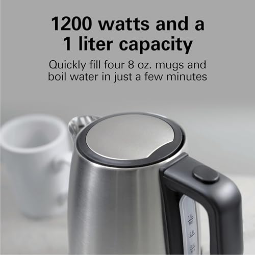 Hamilton Beach Commercial 1.1 Quarts / Silver / 1.0 liters Electric Kettles