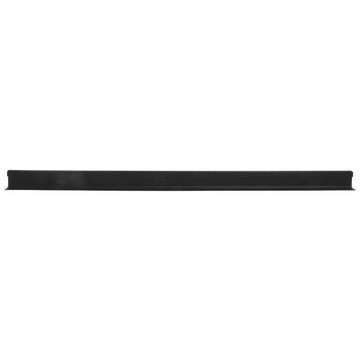 Divider Black T Shape for Parsley Runner Without Aluminum Support Plastic - 30" L x 1 1/2 H by JET PLASTICS – Plastic, Model 16807