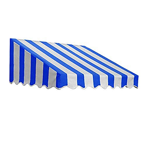 Awntech Bright Blue/White / Industrial / 1 Window Awnings & Canopies