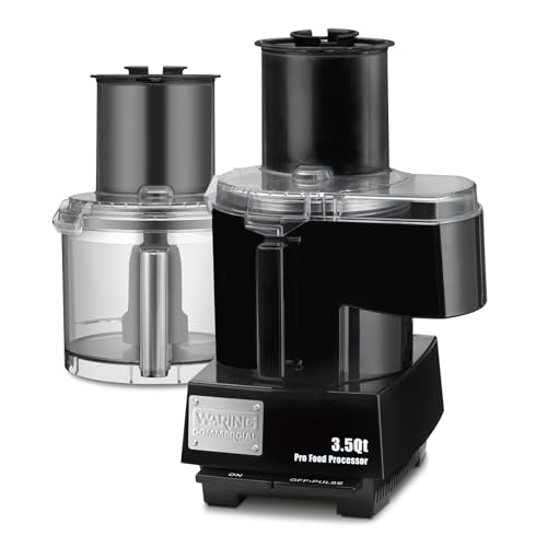Waring WFP14SC / 3.5 Quart Food Processor Accessories / Black Food Processors