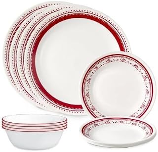 12-Piece Sadie Dinnerware Set by Corelle
