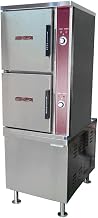 Crown GCX-2-24 Gas Convection Steamer with Two Compartments, (6) 12" x 20" Pan Capacity & 24" Cabinet Base