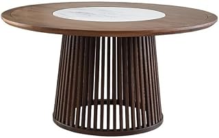 Mesa de Comedor Wooden Household Round Dining Table Living Room Restaurant Rock Plate Tea Mesa de Comedor