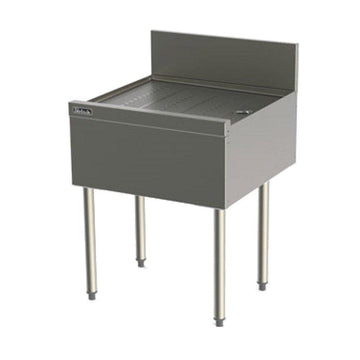 30" Underbar Embossed Top Island Type Drainboard by Perlick – Model TSS30
