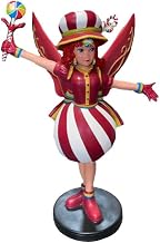 LM Treasures Candy Fairy Peppermine Life Size Statue Prop Display