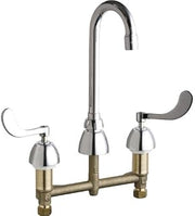 Chicago Faucets Chicago Faucet Company Widespread Hospital Lead Free Faucet, Chrome