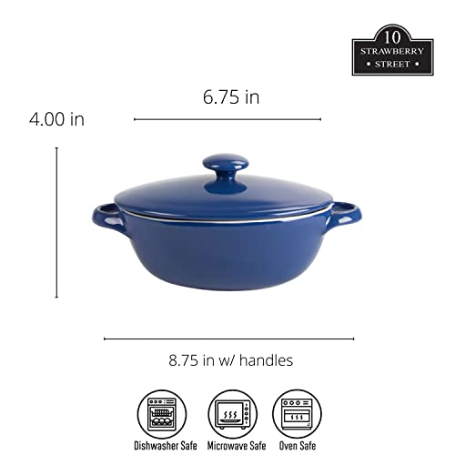 10 Strawberry Street Red / 10" & 7" / Covered Casserole Casseroles