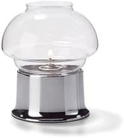 Hollowick Clear Mushroom Globe Only, 3 1/2 inch Height - 1 each.